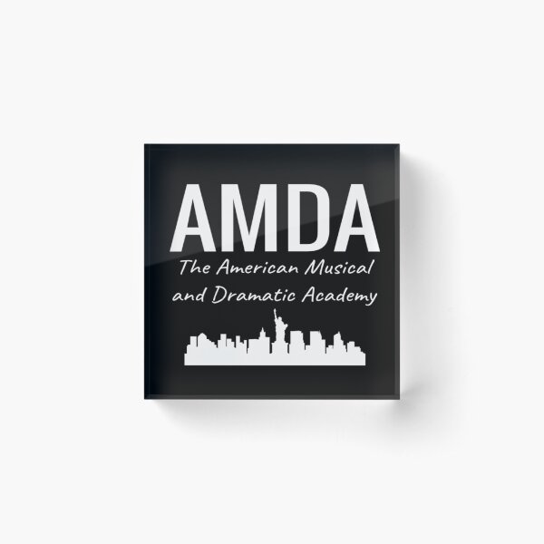 Item preview, AMDA NY Skyline (White Font) designed and sold by amdasmm.