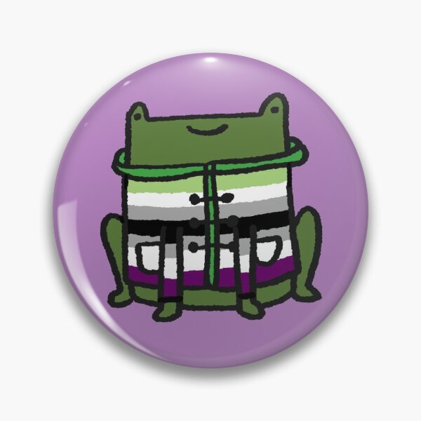 Item preview, Aroace Frog  designed and sold by dragondoodleart.