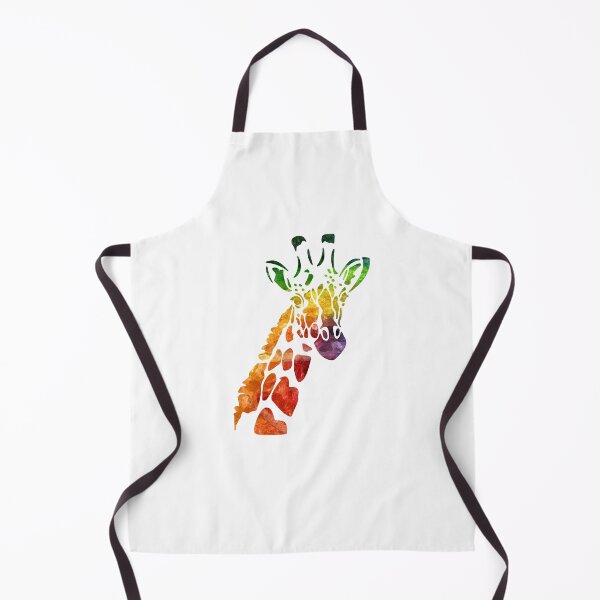 Item preview, Giraffe Head African Animal Watercolor Graphic designed and sold by SpookshowDesign.