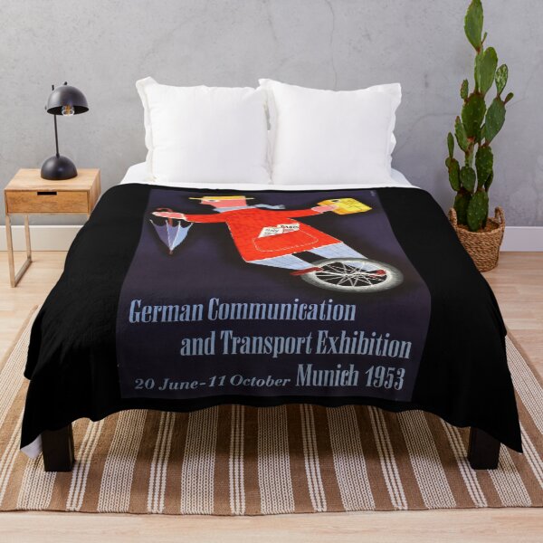 Item preview, Munich 1953 retro poster designed and sold by CorasPosters.