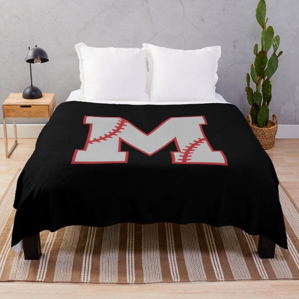 Item preview, Letter M Monogram | Baseball designed and sold by SerendipityNow.