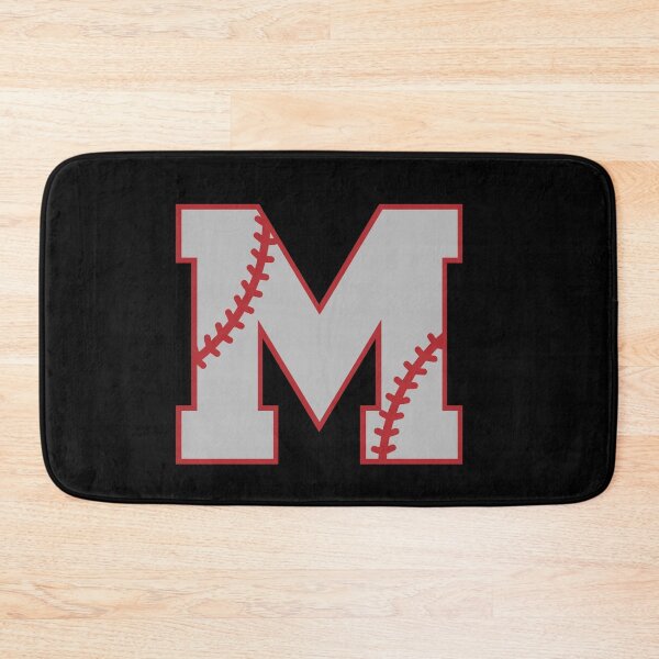 Item preview, Letter M Monogram | Baseball designed and sold by SerendipityNow.