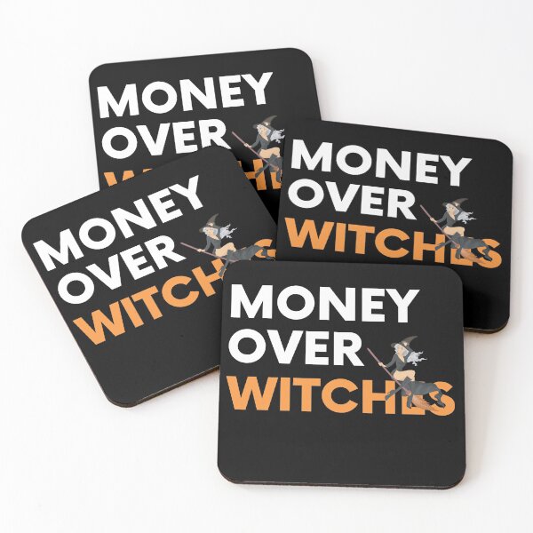 Item preview, creepy money over witches designed and sold by saitielvis.