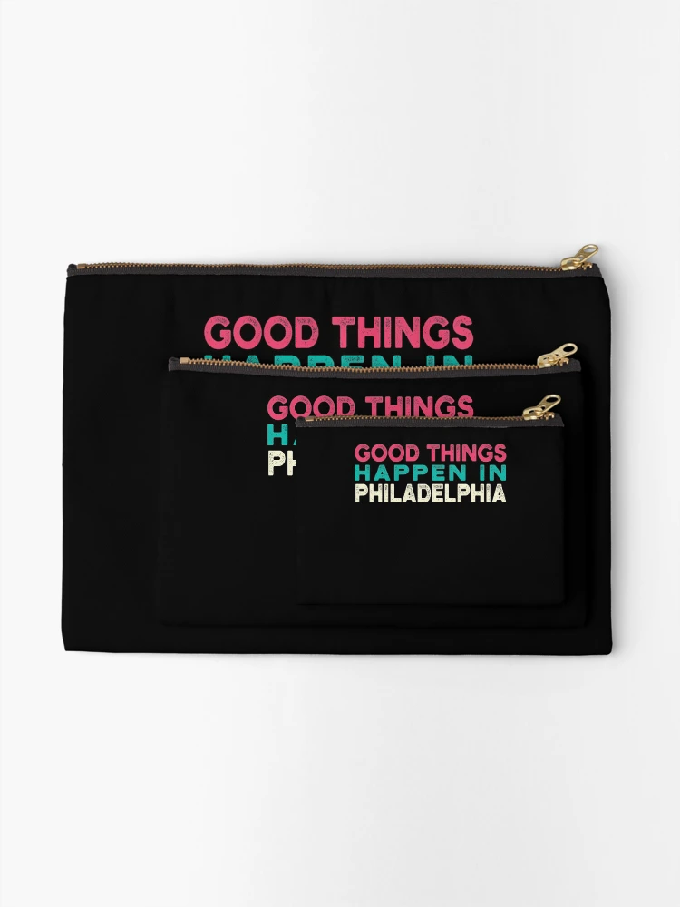 Thumbnail 2 of 4, Zipper Pouch, Bad Things Happen In Philadelphia designed and sold by CodingForTech.