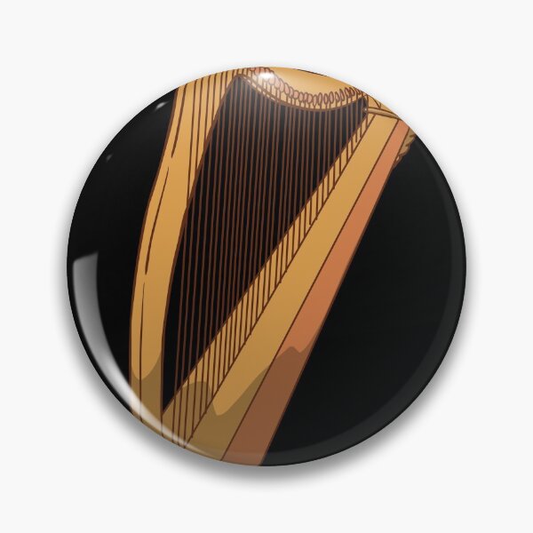 Item preview, Harp player harpist musician designed and sold by Monkey Ful.