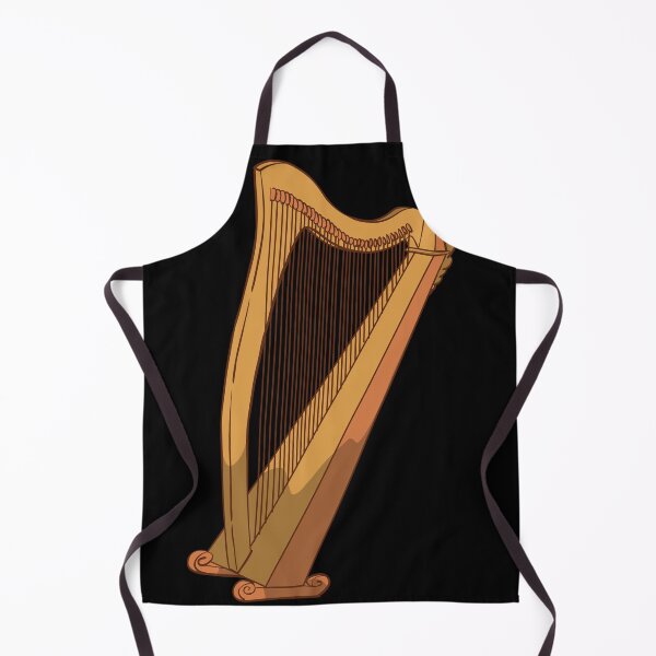 Item preview, Harp player harpist musician designed and sold by Monkey Ful.