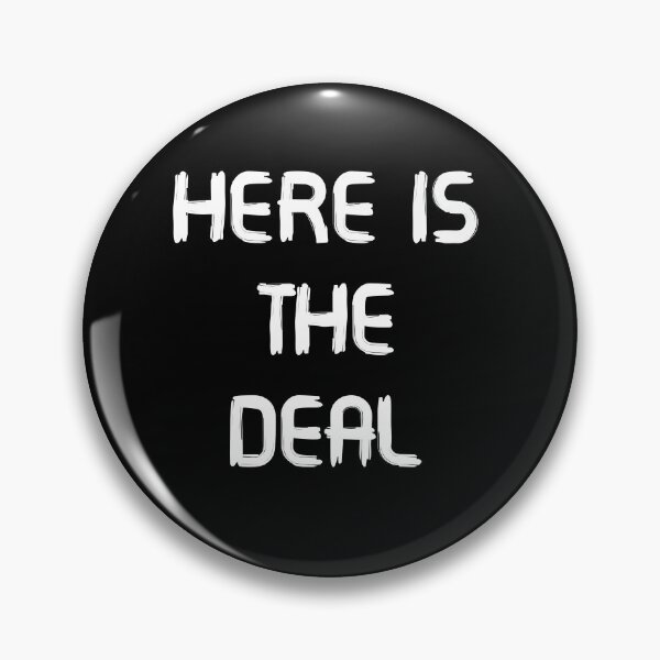 Item preview, Here is the deal(black) designed and sold by cute105.