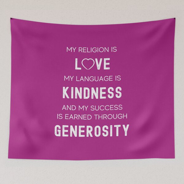 Item preview, Love, Kindness, and Generosity: Purple Selection designed and sold by Intuitive Engines Apparel Co..