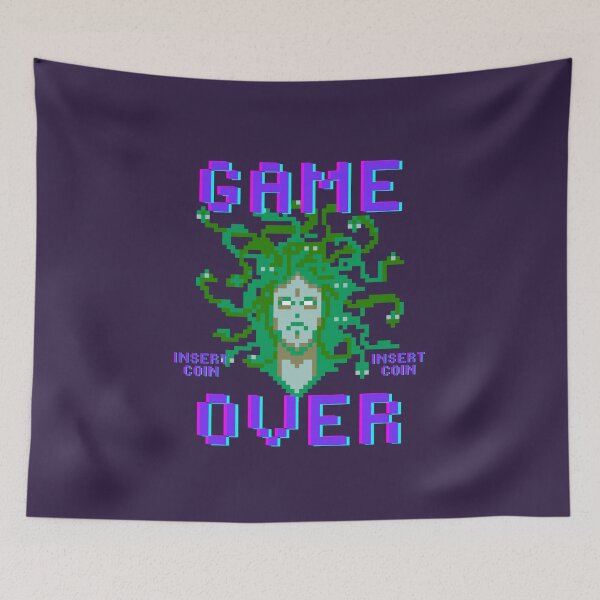 Item preview, Medusa "Game Over" designed and sold by GleamingGiant.