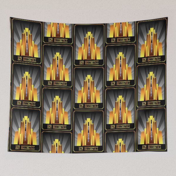 Item preview, Art Deco City of The Dreamer The New Asthetics designed and sold by 108dragons.