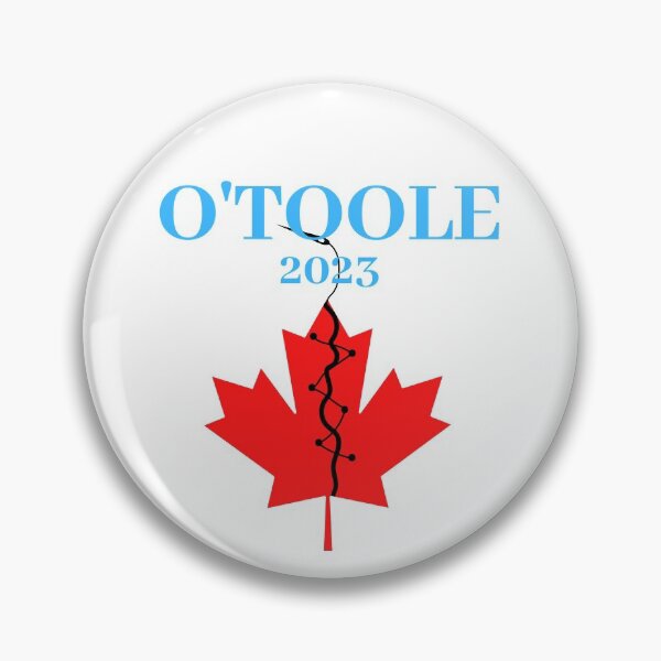 Item preview, O'Toole 2023 Stitched Maple Leaf designed and sold by KomarDesigns.
