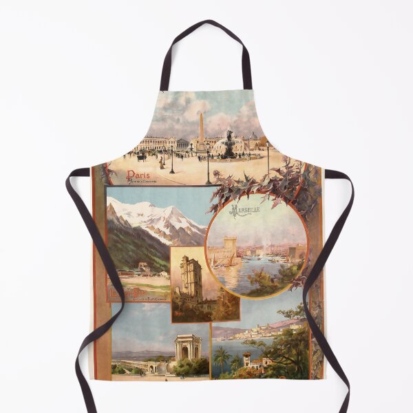 Item preview, Paris Lyon Mediterranee retro poster designed and sold by CorasPosters.