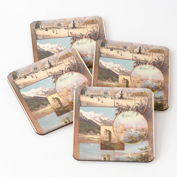 Item preview, Paris Lyon Mediterranee retro poster designed and sold by CorasPosters.