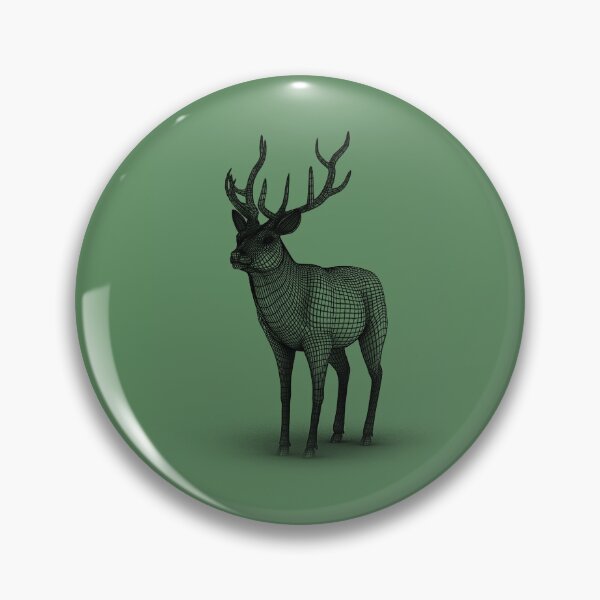 Item preview, Black Wire Deer designed and sold by Banjoboy Art.