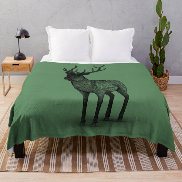 Item preview, Black Wire Deer designed and sold by Banjoboy Art.