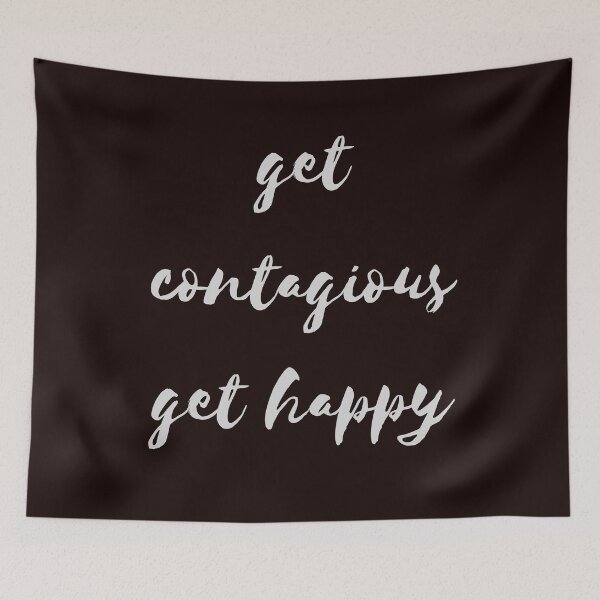 Item preview, A happy nature is infectious.  designed and sold by hemerton.