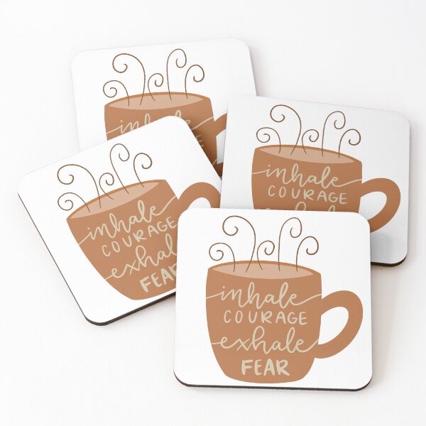 Item preview, Inhale Courage Exhale Fear designed and sold by JulieannMalynda.