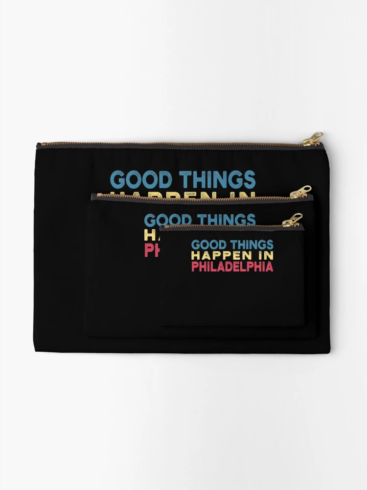 Thumbnail 2 of 4, Zipper Pouch, Bad Things Happen In Philadelphia designed and sold by CodingForTech.