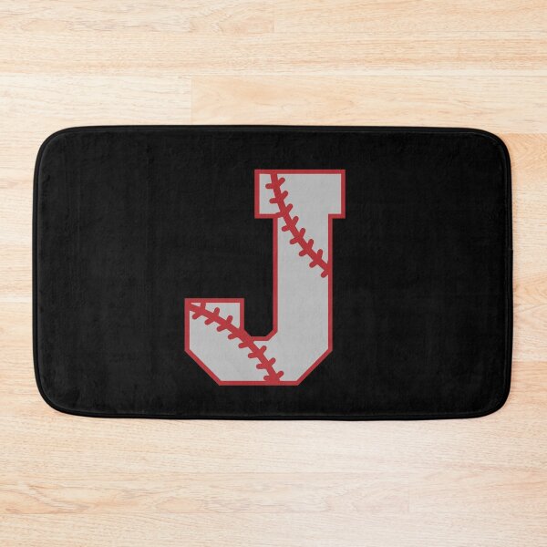 Item preview, Letter J Monogram | Baseball designed and sold by SerendipityNow.