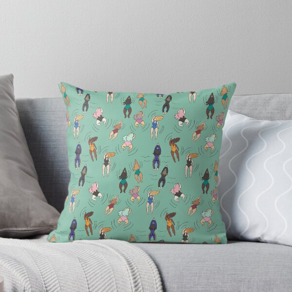 Vista previa del artículo con la obra «Mujeres salvajes nadando», diseñado y vendido por Mummybee.