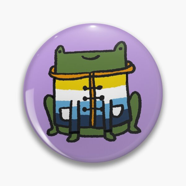Item preview, Aroace Frog  designed and sold by dragondoodleart.