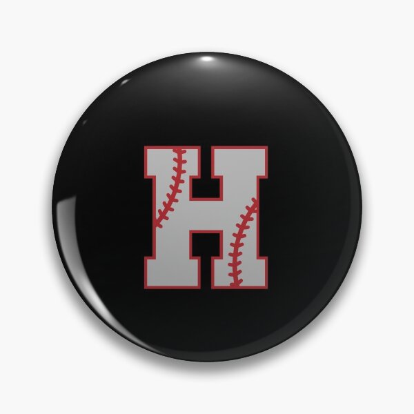 Item preview, Letter H Monogram | Baseball designed and sold by SerendipityNow.