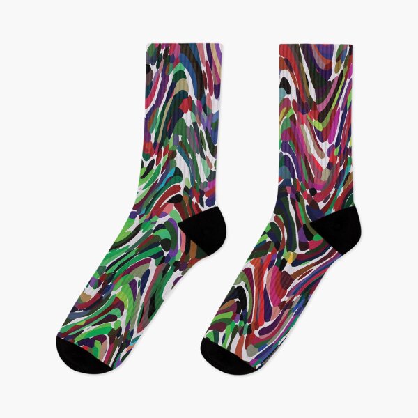 Item preview, Squiggly Color Waves designed and sold by dnovoimages.