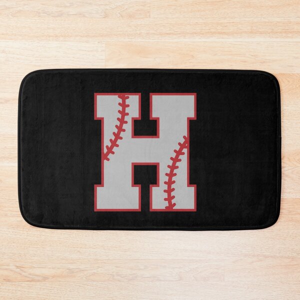 Item preview, Letter H Monogram | Baseball designed and sold by SerendipityNow.