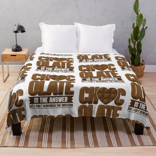Item preview, Chocolate Is The Answer | Chocolate Lovers Fantasy Heart designed and sold by GravitiTees.