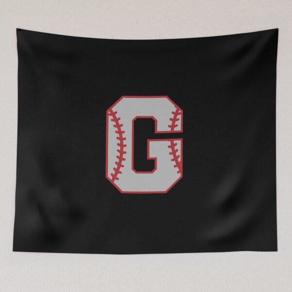 Item preview, Letter G Monogram | Baseball designed and sold by SerendipityNow.