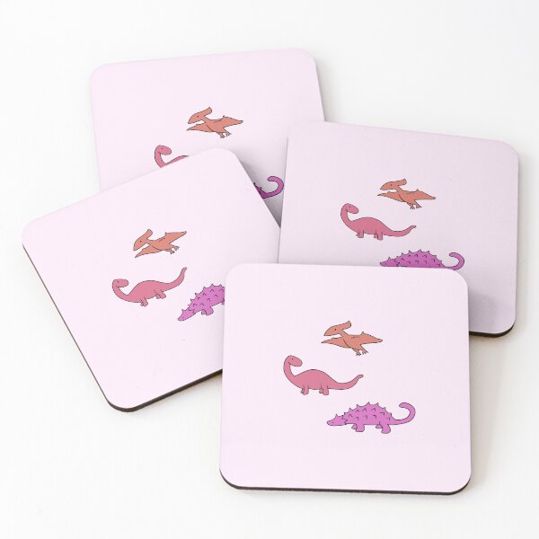 Item preview, Tiny Pink Dinos designed and sold by areberhard.