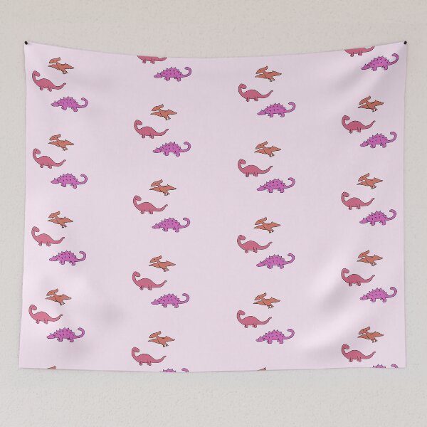 Item preview, Tiny Pink Dinos designed and sold by areberhard.