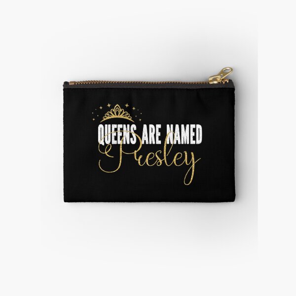 Item preview, Queens Are Named Presley Personalized First Name Girl print designed and sold by Grabitees.