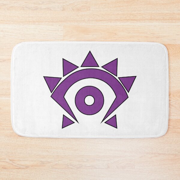 Item preview, Succubus Eye logo, handmade, purple and white designed and sold by Gaalaxyz.