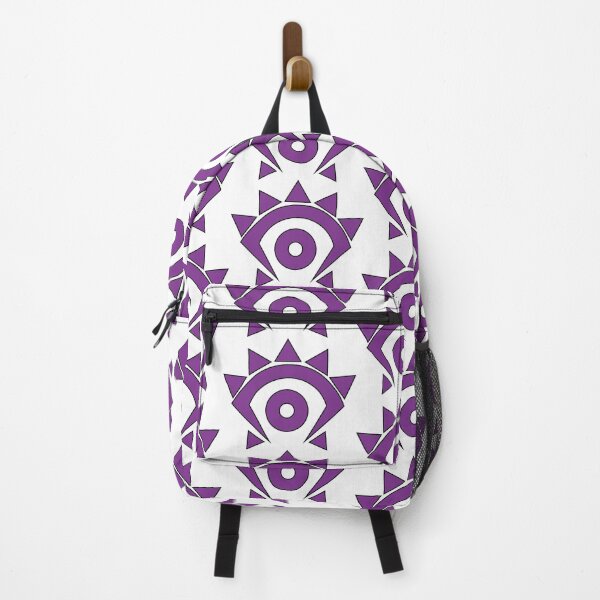 Item preview, Succubus Eye logo, handmade, purple and white designed and sold by Gaalaxyz.