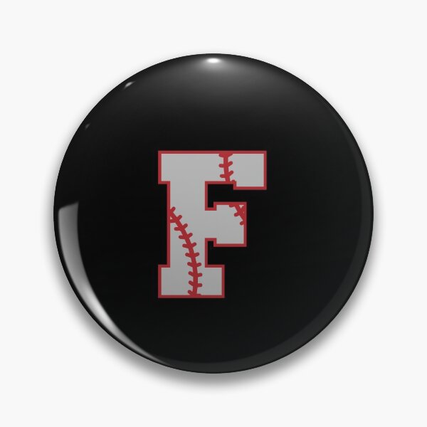Item preview, Letter F Monogram | Baseball designed and sold by SerendipityNow.