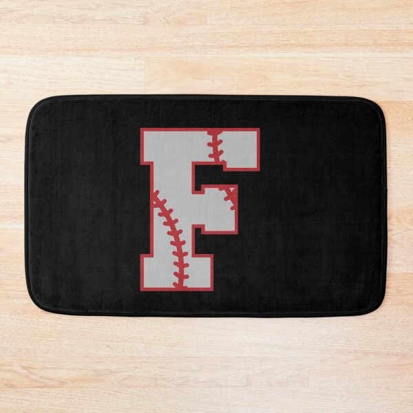 Item preview, Letter F Monogram | Baseball designed and sold by SerendipityNow.
