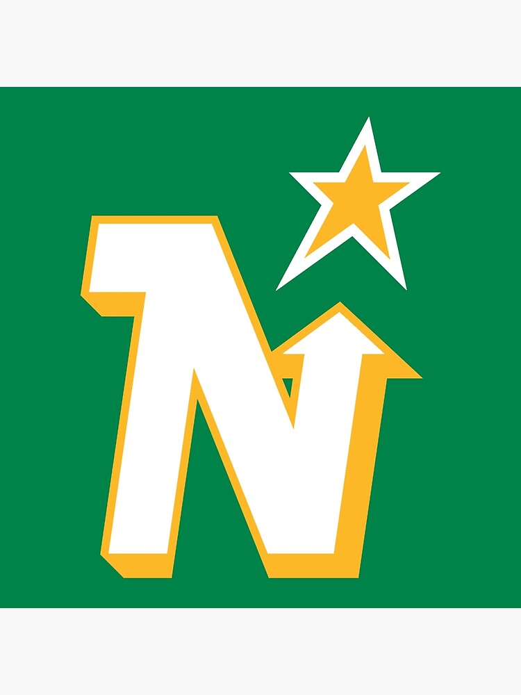 Minnesota North Stars No Circle Logo - NHL Retro Hockey Hooded Sweatshirt-  Old Time Hockey Hoody - Defunct Hockey Team Hoodie