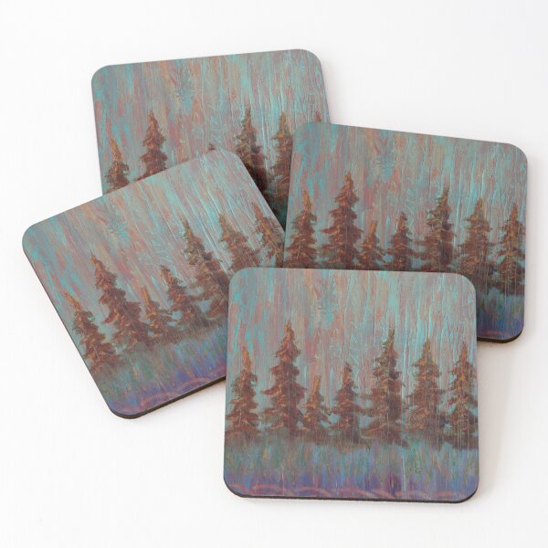 Item preview, The Golden Hour Cold Wax & Oil Painting designed and sold by Melindabythesea.