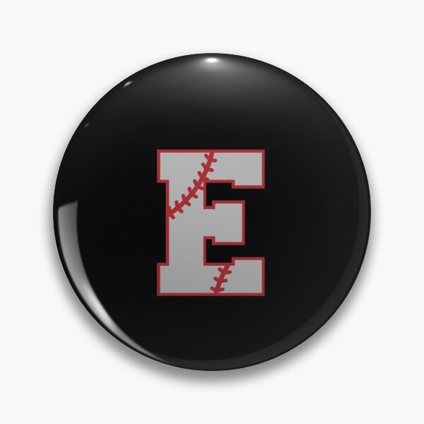 Item preview, Letter E Monogram | Baseball designed and sold by SerendipityNow.