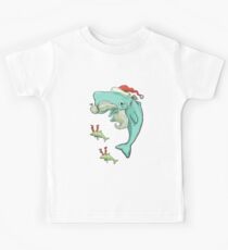Christmas Whale Kids T-Shirt
