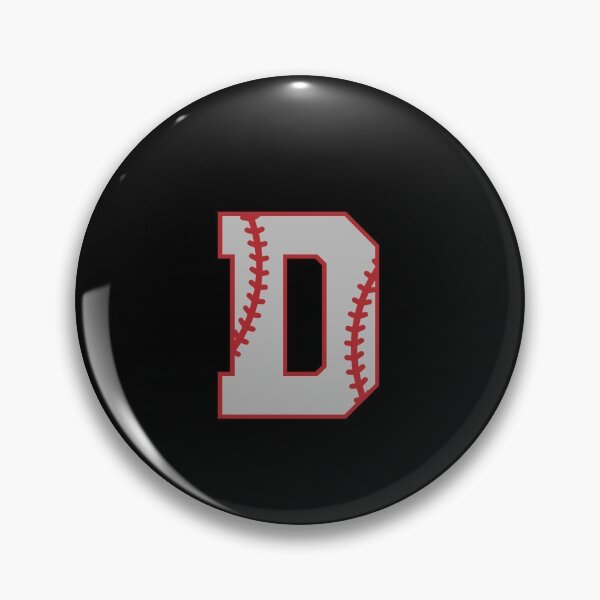 Item preview, Letter D Monogram | Baseball designed and sold by SerendipityNow.