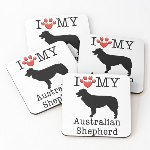 Item preview, I love my Australian Shepherd - Aussie designed and sold by CoolCarVideos.