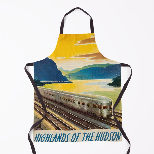 Item preview, Highlands of the Hudson retro poster designed and sold by CorasPosters.
