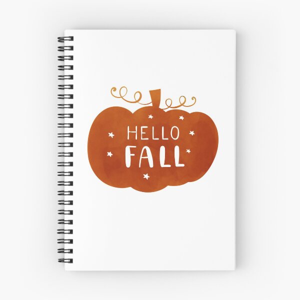 Item preview, Pumpkin Hello Fall Watercolor  designed and sold by Pinkmagenta.