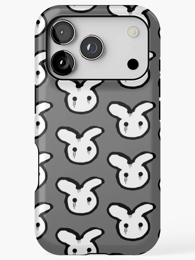 Thumbnail 1 of 4, iPhone Case, Sad Rabbit designed and sold by tedLab.