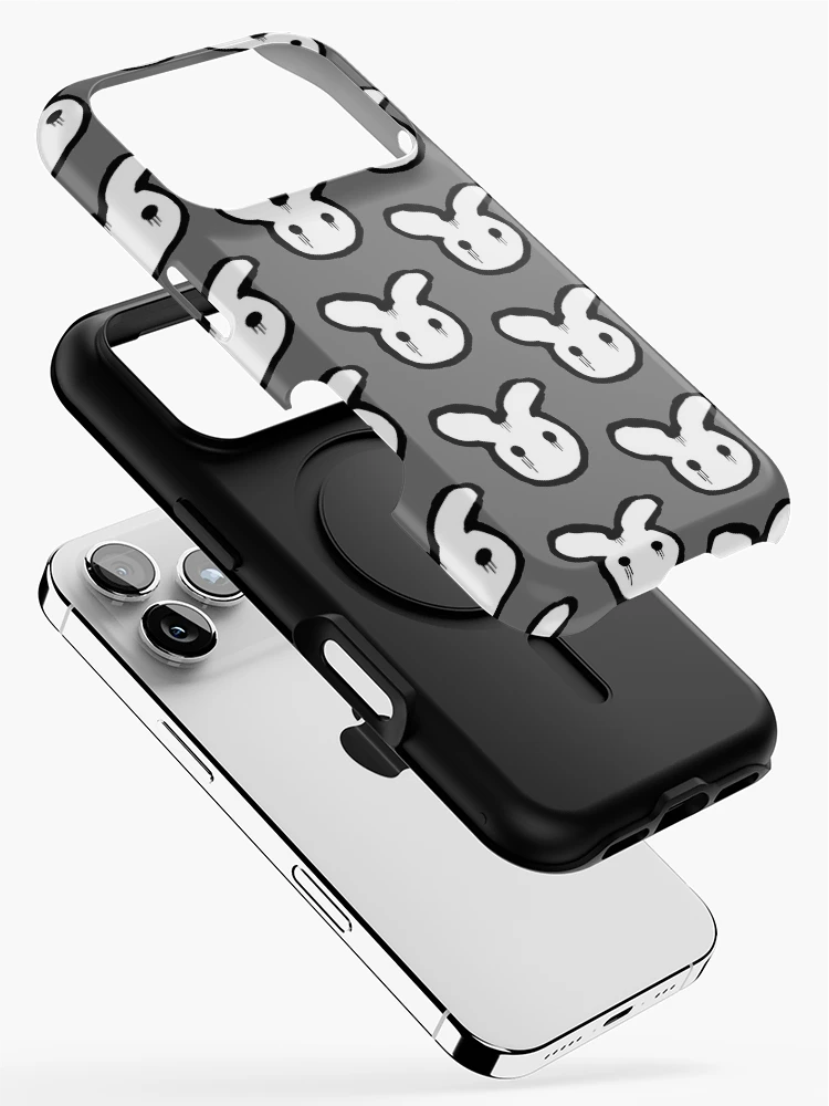 Thumbnail 2 of 4, iPhone Case, Sad Rabbit designed and sold by tedLab.