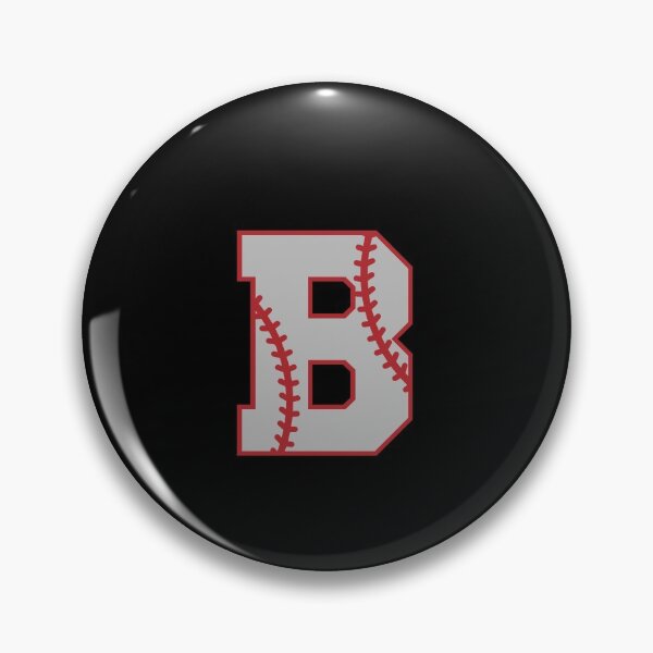 Item preview, Letter B Monogram | Baseball designed and sold by SerendipityNow.