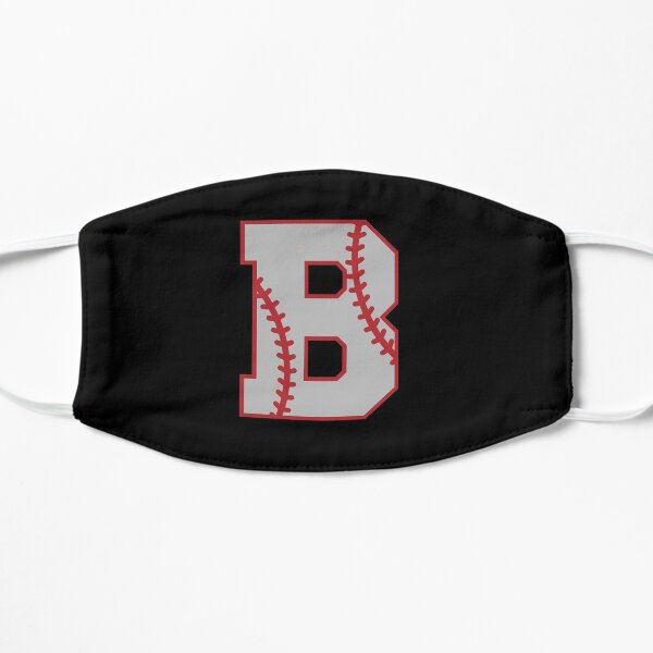 Letter B Monogram | Baseball Flat Mask