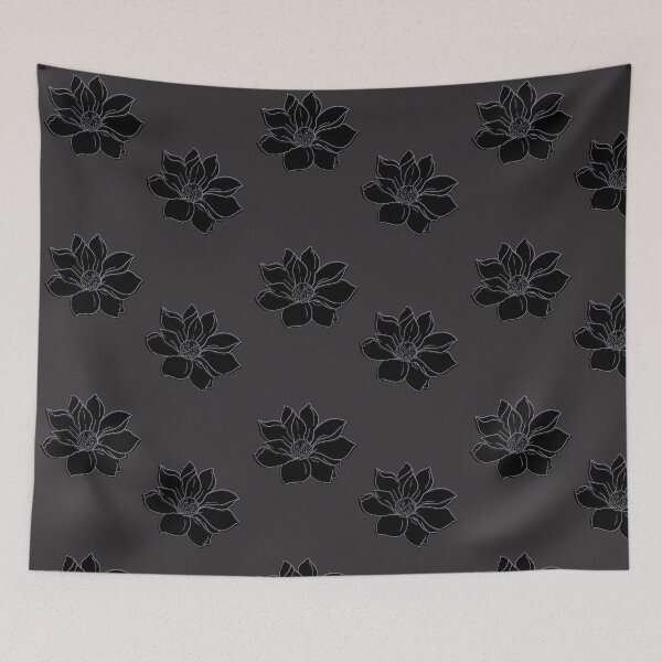 Item preview, Gray Floral Design designed and sold by niccxxo.